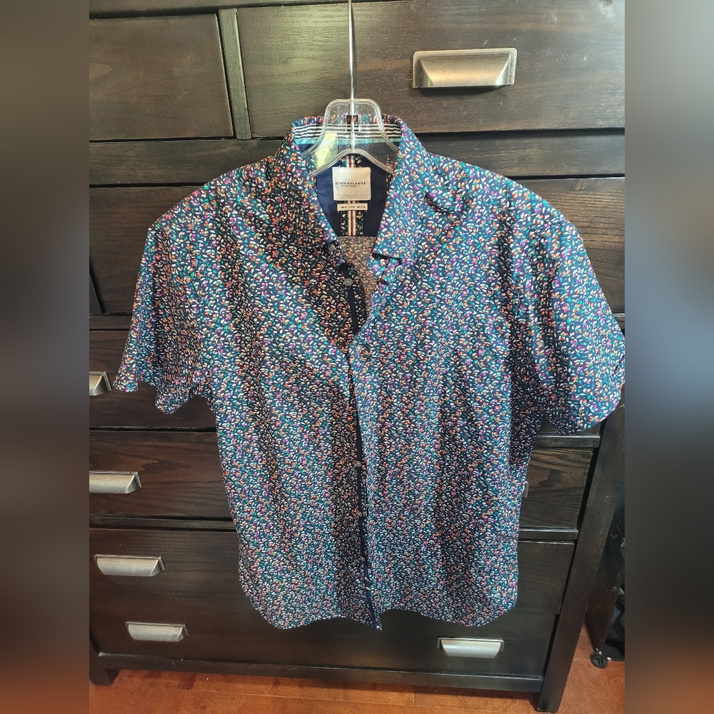 Men's Denim & Flower shirt